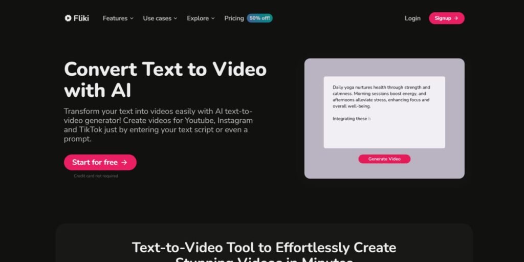 Fliki-AIs-Text-to-Video